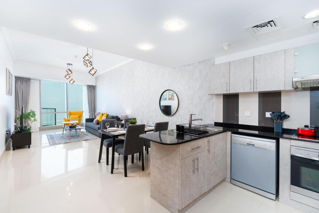 Apartamento White Sage - Incredible Full Sea And Dubai Eye View In Marina Exterior foto