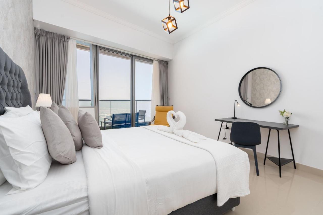 Apartamento White Sage - Incredible Full Sea And Dubai Eye View In Marina Exterior foto