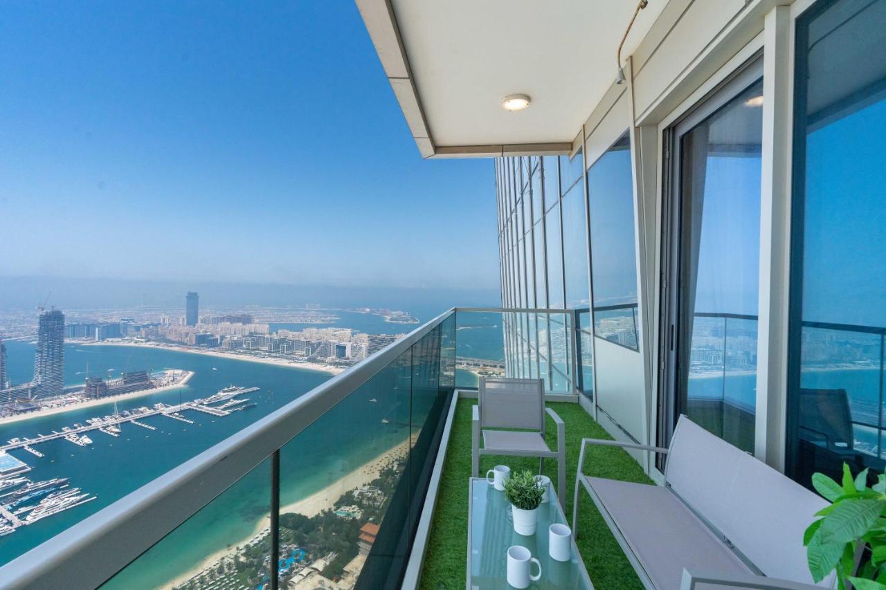 Apartamento White Sage - Incredible Full Sea And Dubai Eye View In Marina Exterior foto