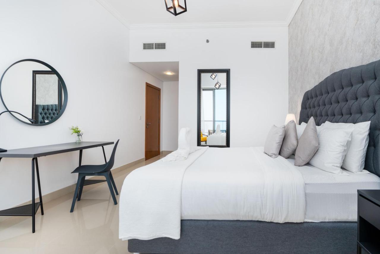 Apartamento White Sage - Incredible Full Sea And Dubai Eye View In Marina Exterior foto